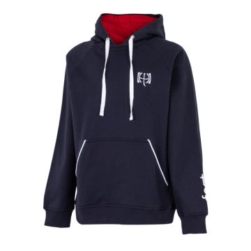 Sudadera con capucha azul marino